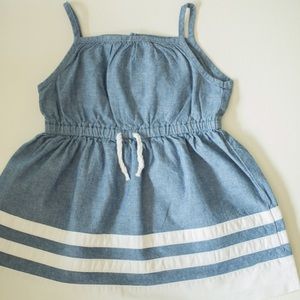 Baby girl jean summer dress 9M